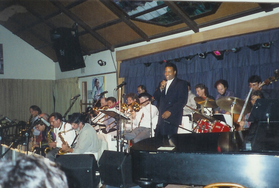 Duane with Capo's Big Band